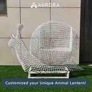 Animal Sculpture Chair for Outdoor Park
