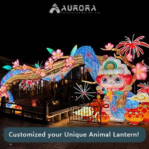 Artificial snake lanterns, large outdoor modeling lights, animal lighting, festival lanterns, beautiful decorations, animal lanterns