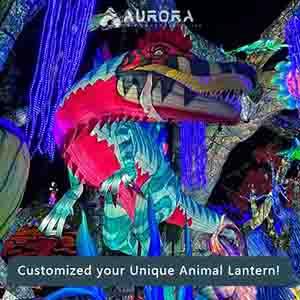 Spinosaurus Dinosaur Lantern,Customized Dinosaur Lantern Festival
