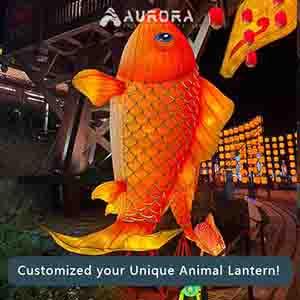 Japanese fish lantern Easter lantern