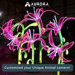 Flower Style Lantern,Shopping Mall Lighting Model