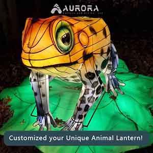 Realistic Animal Lantern for Frog Model