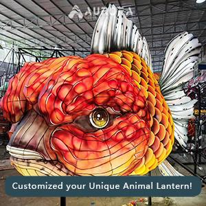 Goldfish lanterns, Animal lanterns，commercial beauty