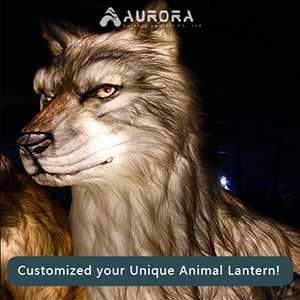 Wolf Lantern,Customized Animal Lantern